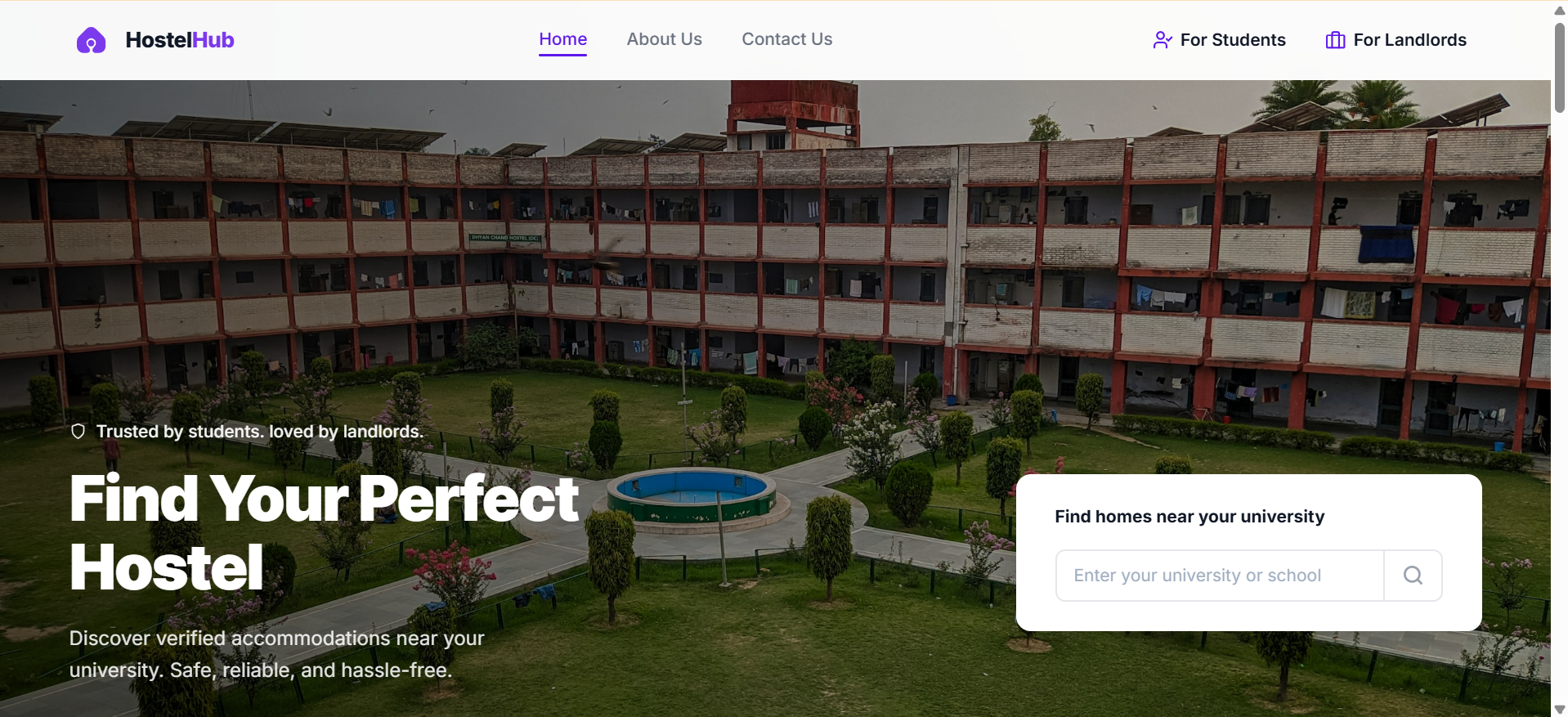 Landing Page